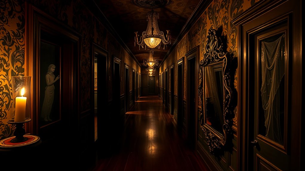 haunted architectural labyrinth attraction