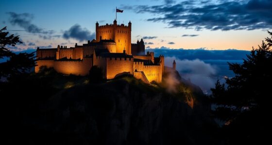 haunted fortress in scotland