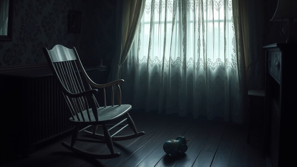 haunted house with tragic past