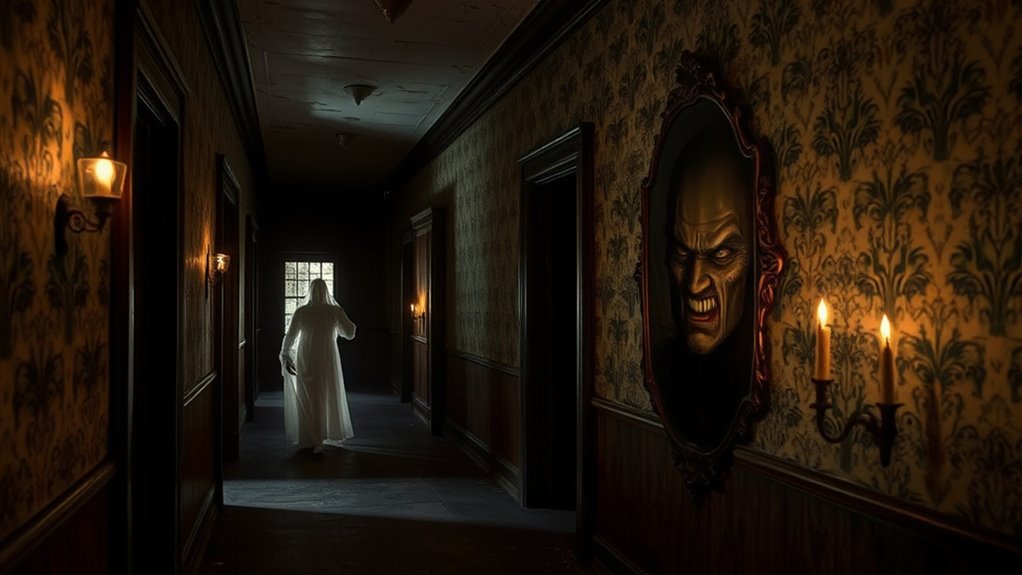 haunted houses attract paranormal entities