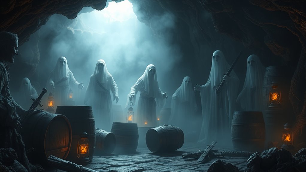 haunting atmosphere and lore