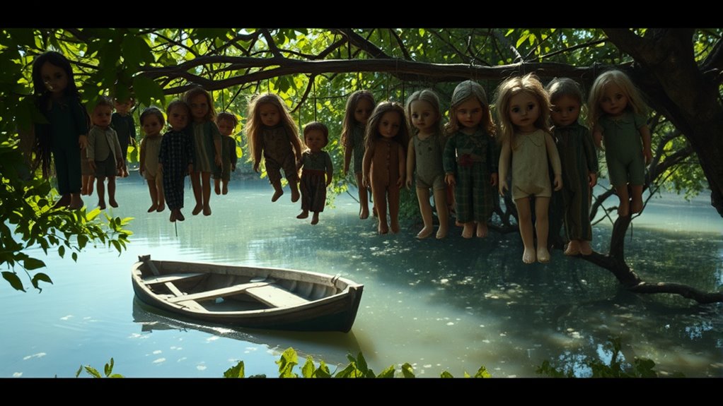 haunting dolls in xochimilco