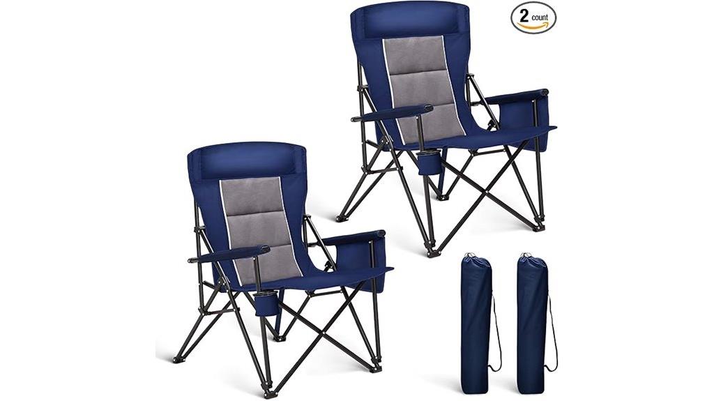 heavy duty camping chair