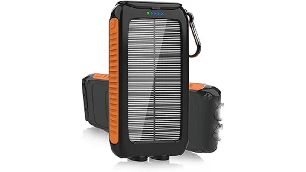 high capacity solar power bank