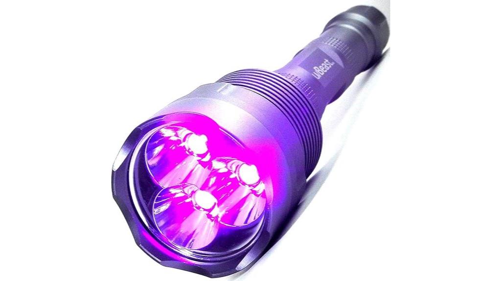 high power uv flashlight