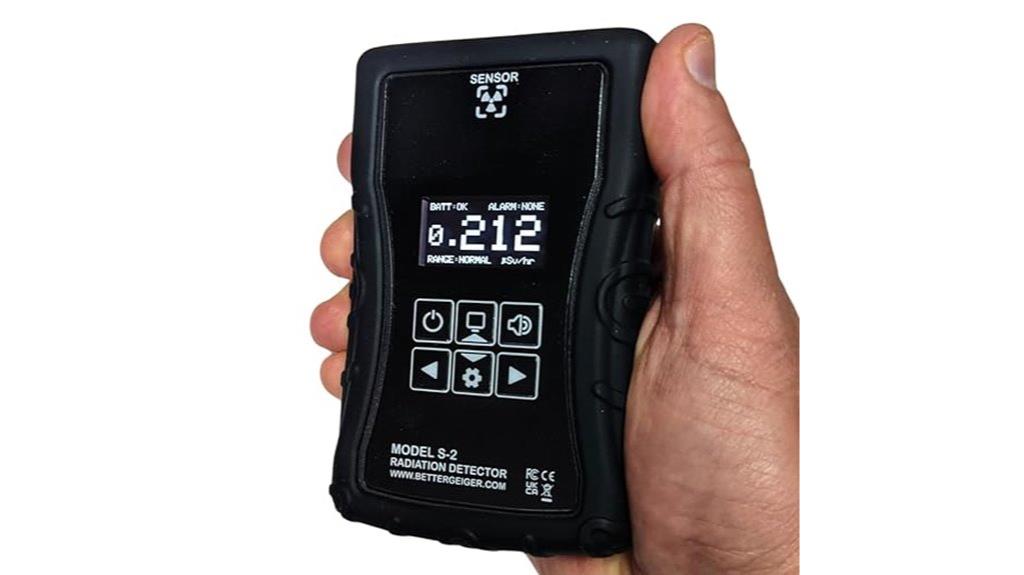 high range radiation detector