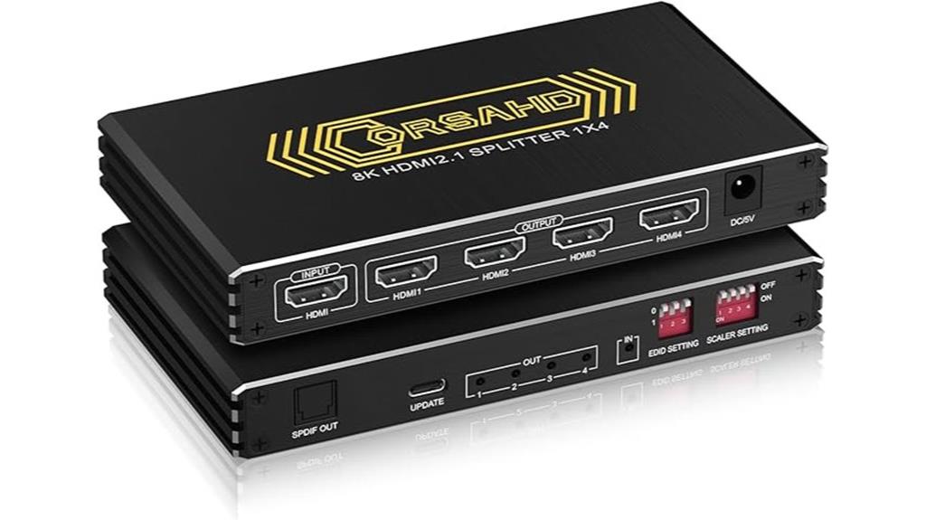 high resolution hdmi splitter