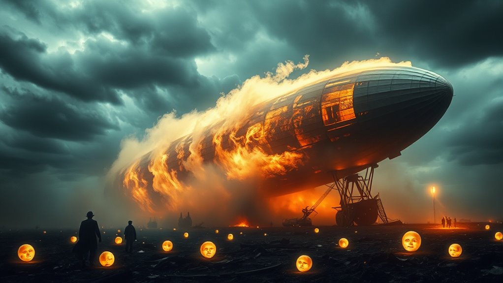 hindenburg disaster paranormal story