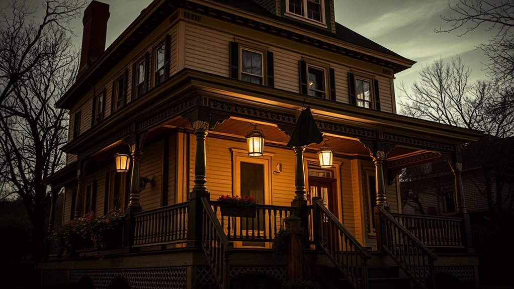 historic house with hauntings