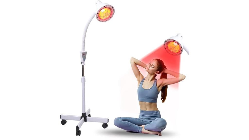 infrared heat lamp therapy