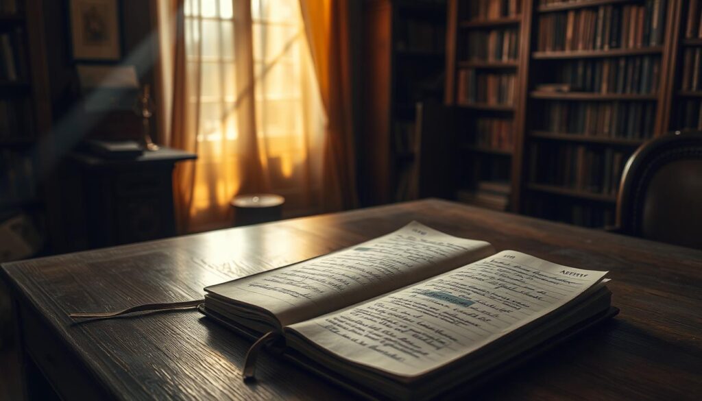 journaling experiences with unexplained scratches