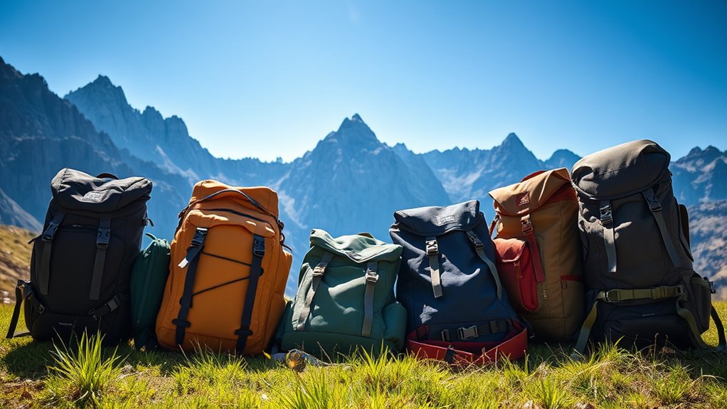 key factors for backpacks