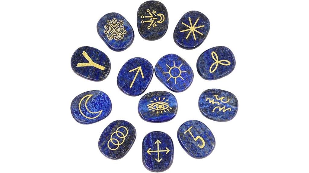 lapis lazuli runes set