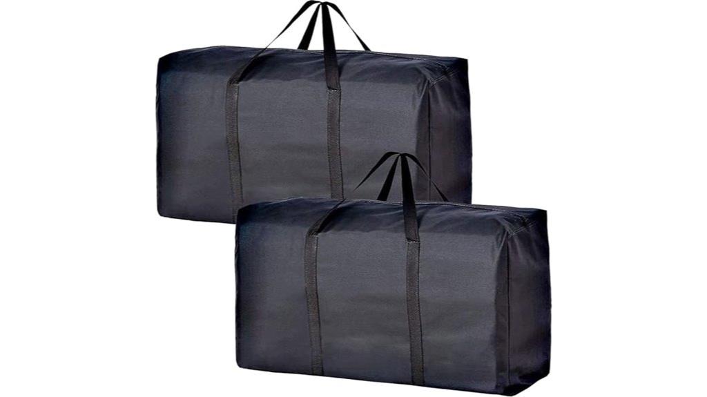 large bags with zippers