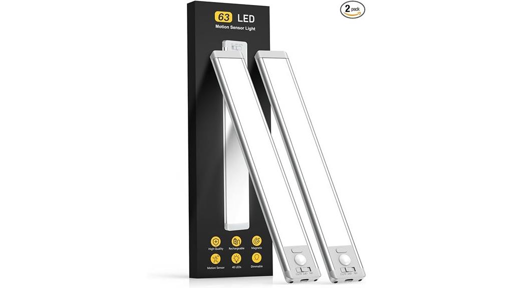 magnetic rechargeable motion lights