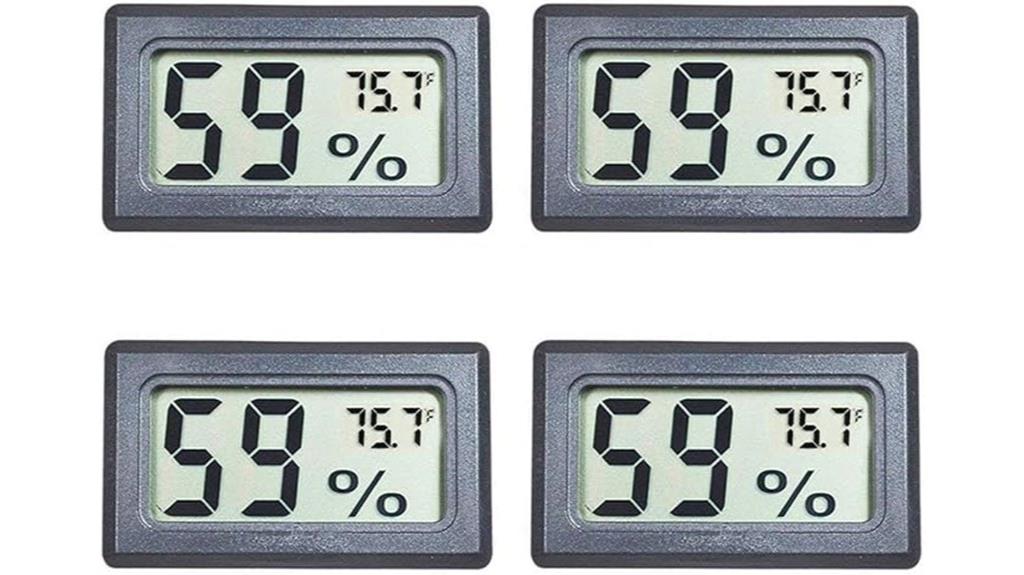 mini temperature humidity meters