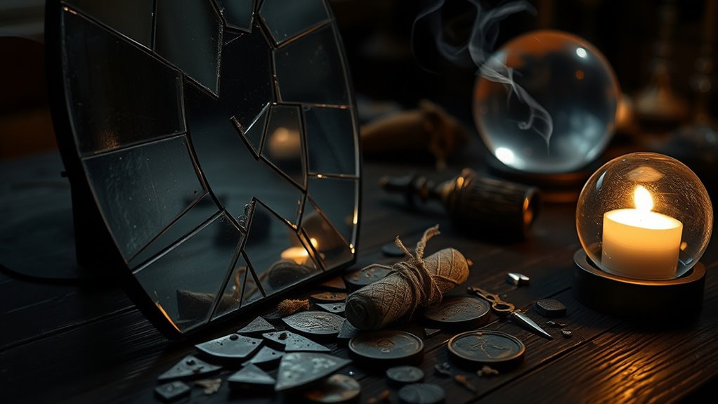 mirrors as divination tools