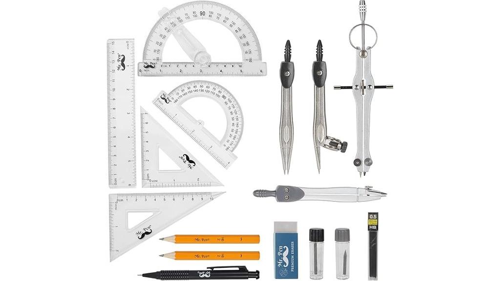 mr pen geometry set