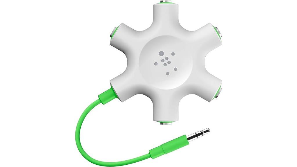 multi headphone audio splitter
