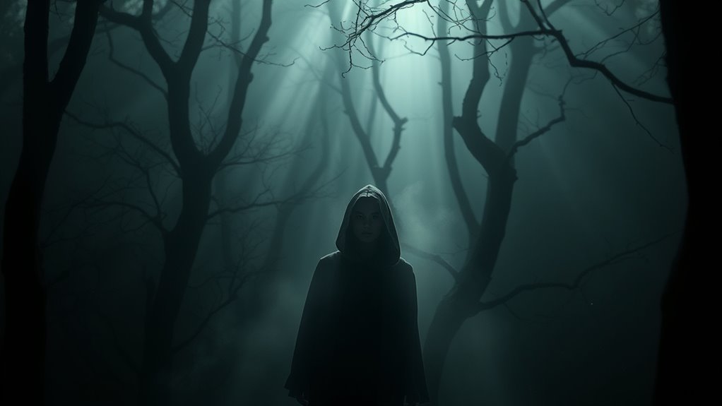 mysterious whispers evoke unease