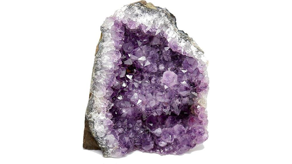 natural amethyst geode cluster