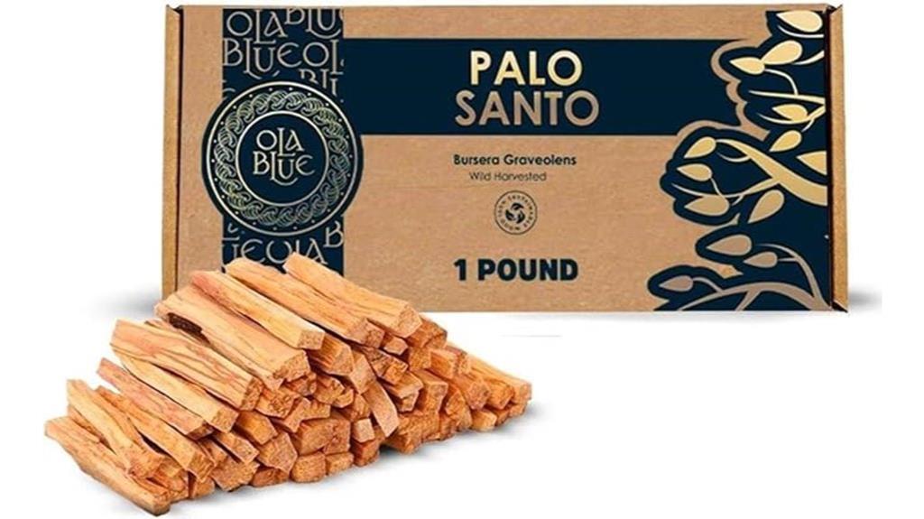 natural palo santo incense