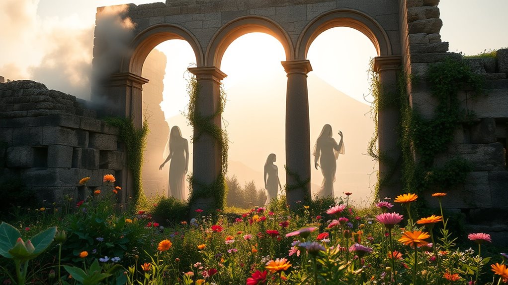 nature embraces pompeii s history