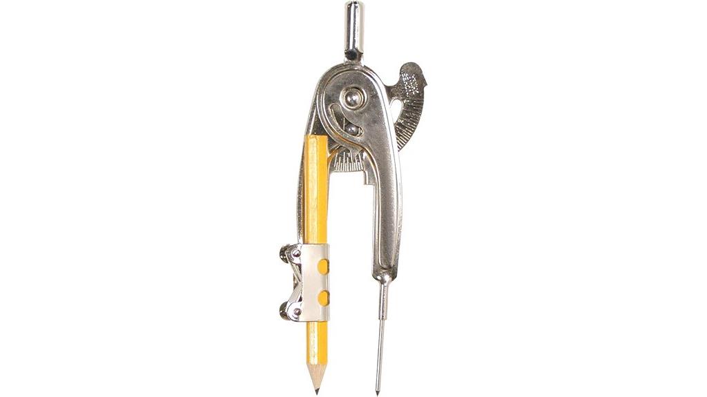 nickel plated compass tool