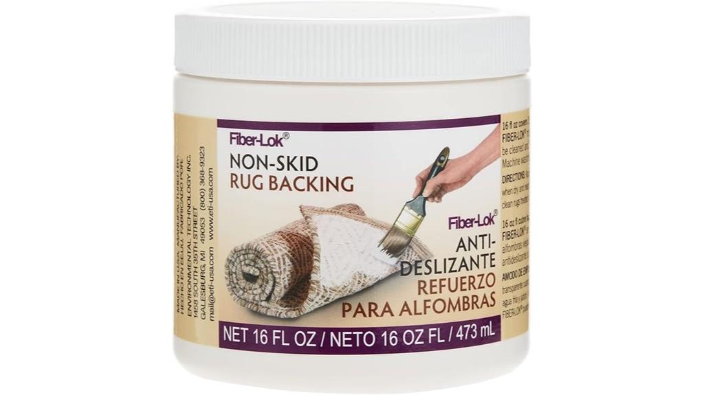 non skid rug backing technology