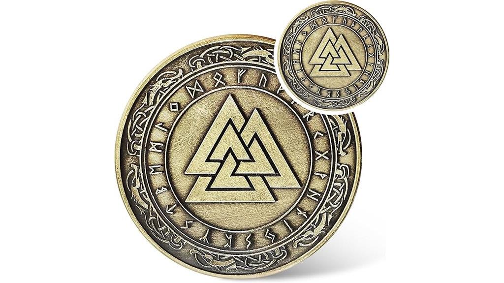 norse mythology talisman coin