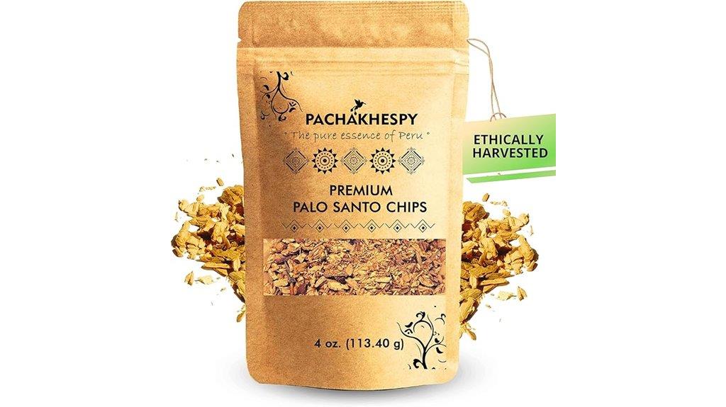 palo santo incense chips