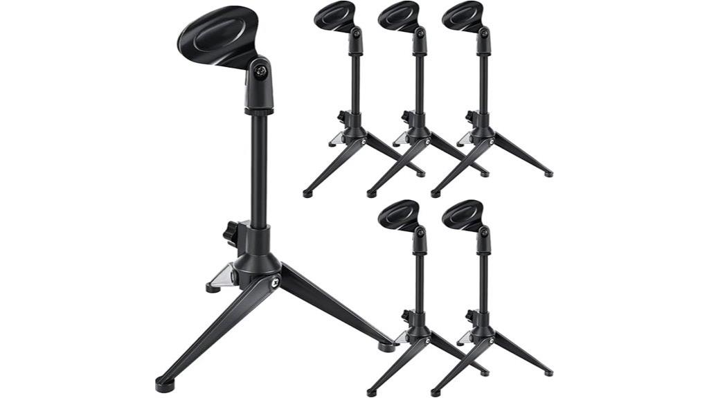 portable adjustable mic stand