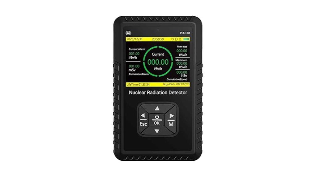 portable nuclear radiation detector