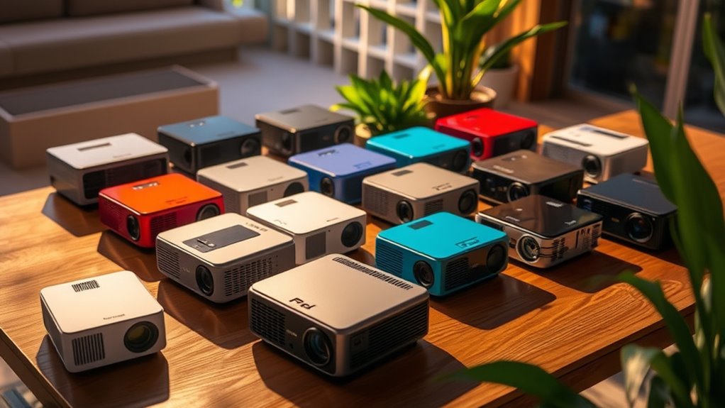 portable projectors for entertainment