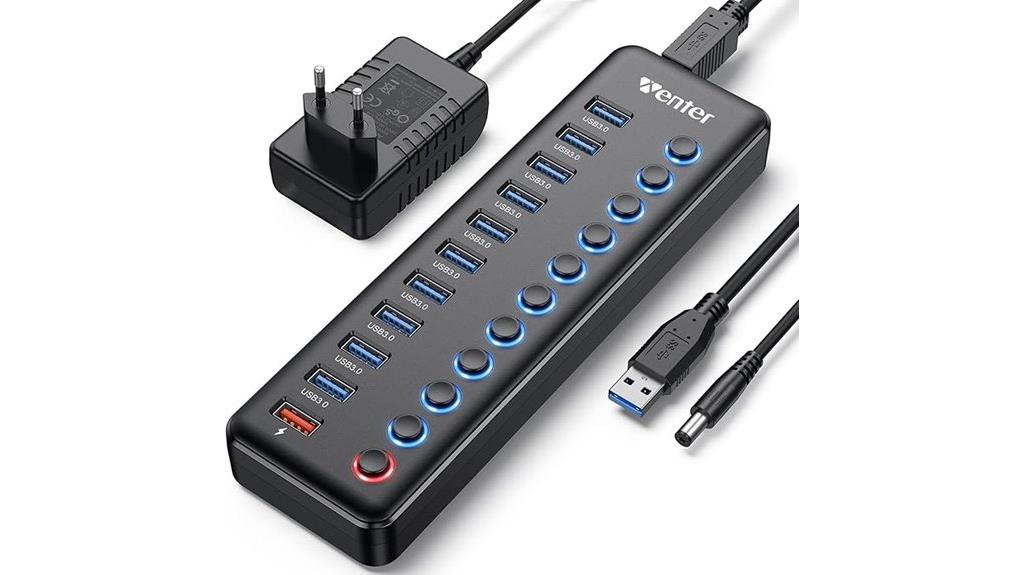 powered usb hub device