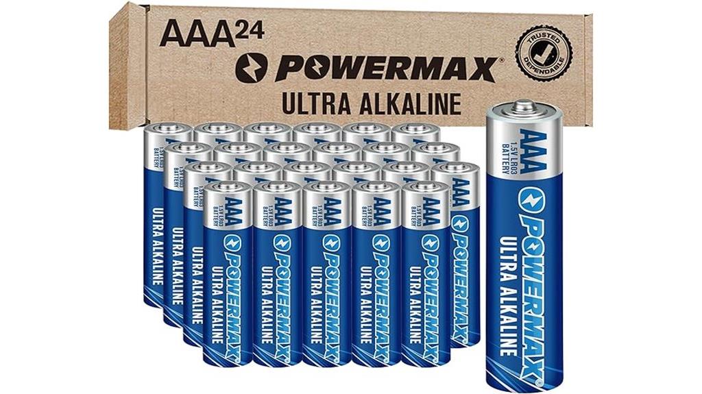 powermax aaa alkaline batteries