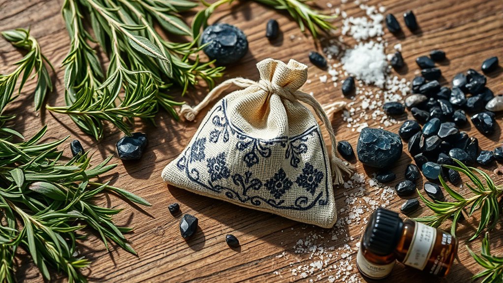 protection charm bag essentials