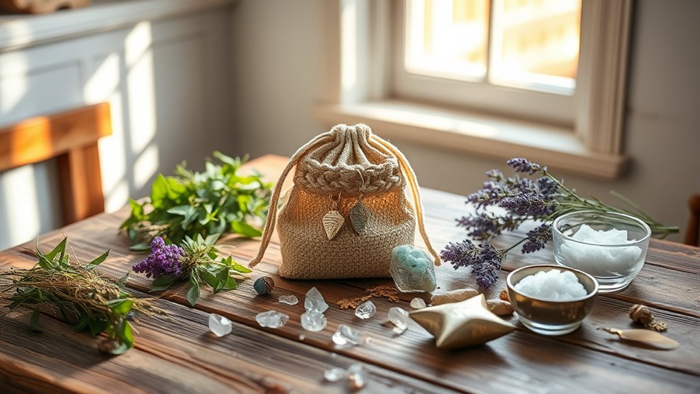 protective charm bag essentials
