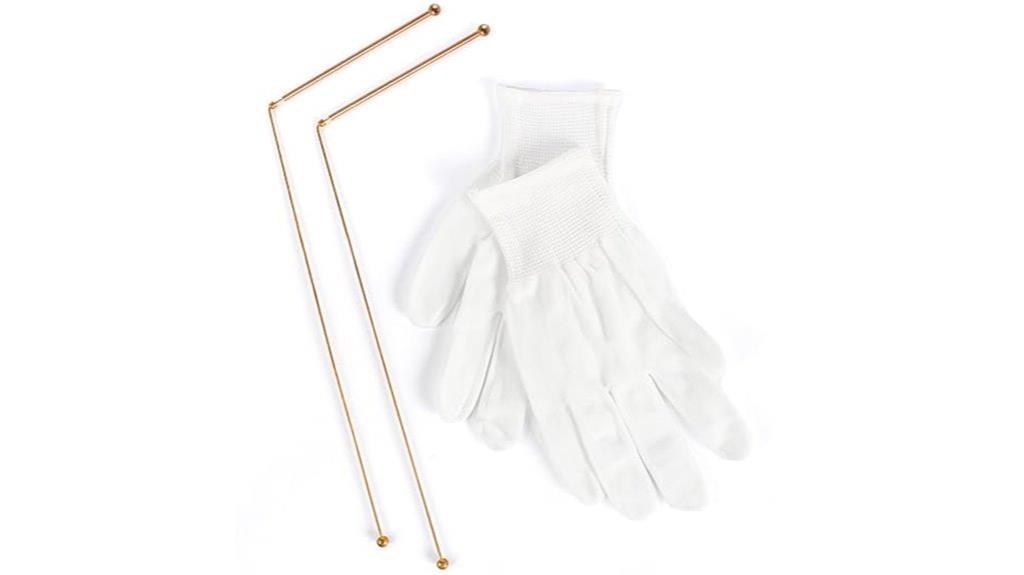 pure copper dowsing rods