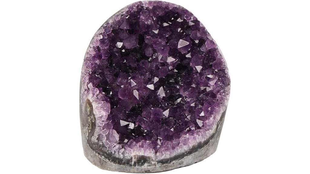 purple uruguay amethyst clusters