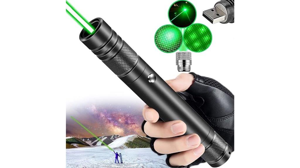 rechargeable long range laser