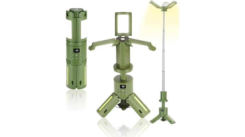 rechargeable telescopic camping lantern
