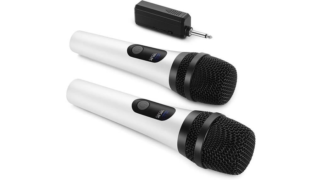 rechargeable wireless microphone system