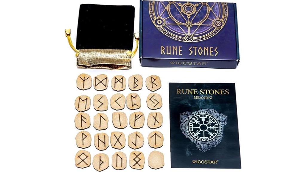 rune stones with pouch