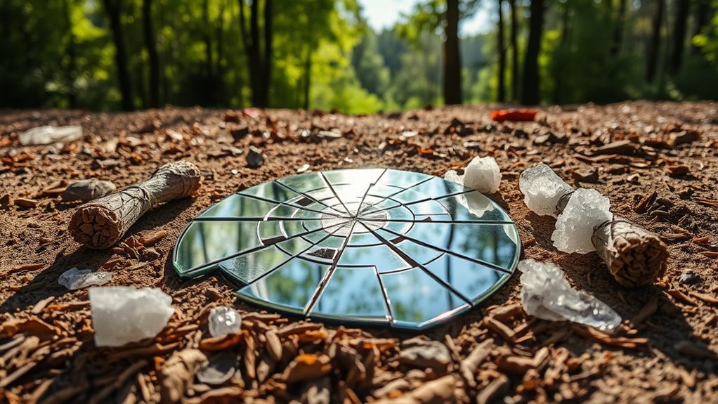 safe disposal of mirrors