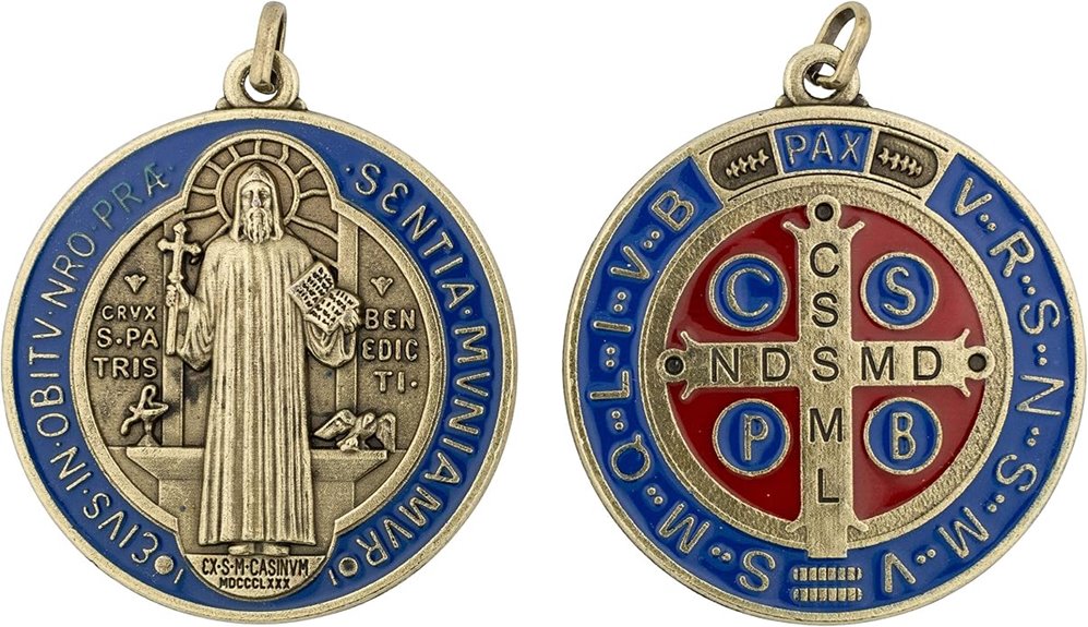 saint benedict medals set