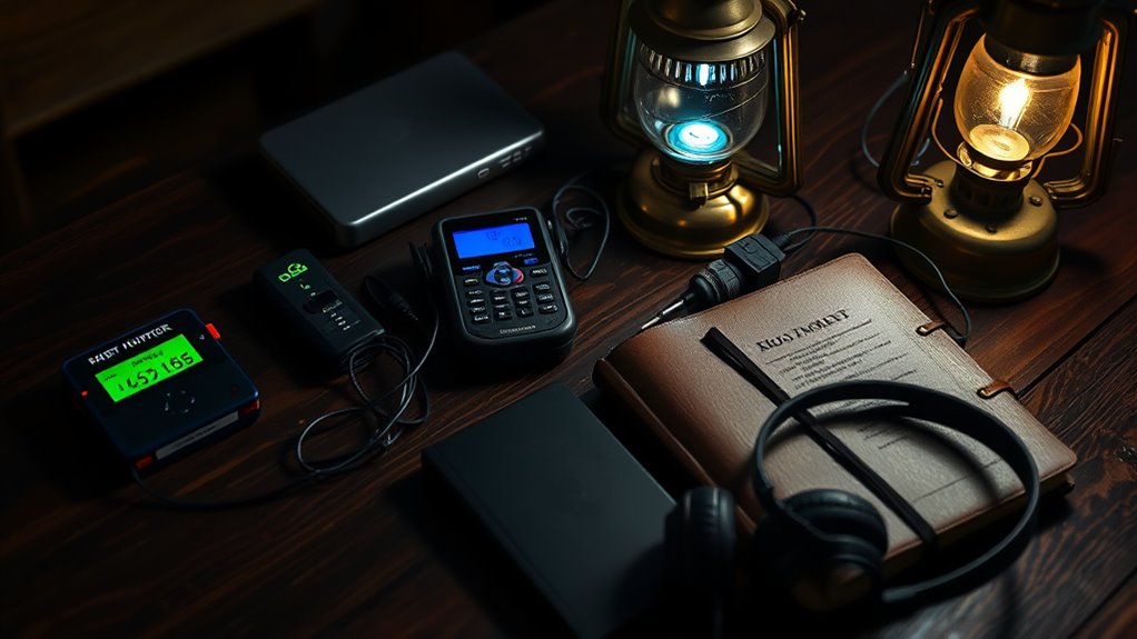 specialized gear for investigations