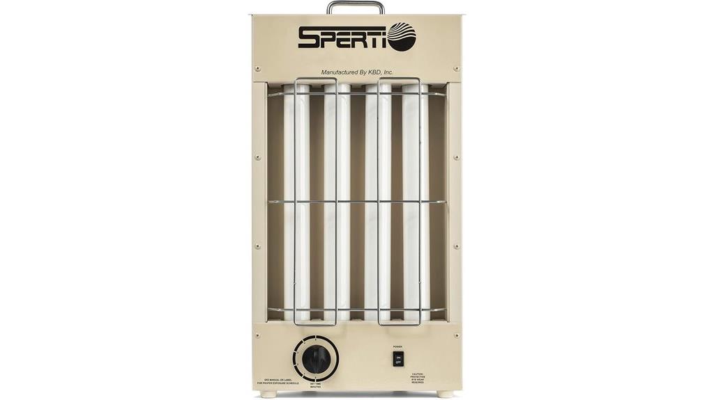 sperti uvb lamp warranty
