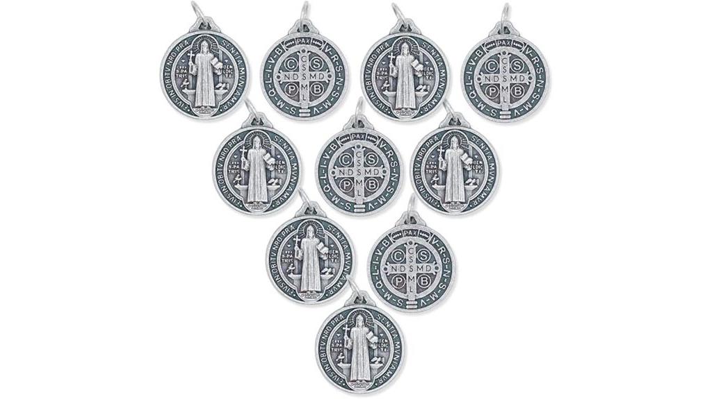 st benedict medal pendants