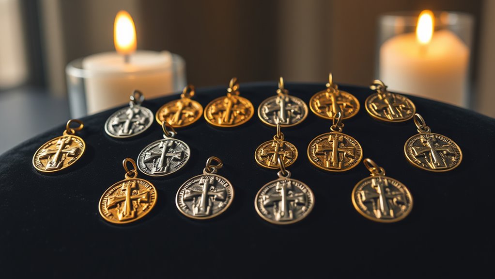 st benedict medals selection